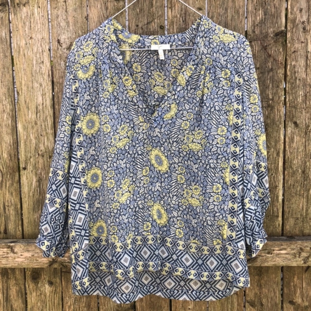 Joie flowy floral blouse
